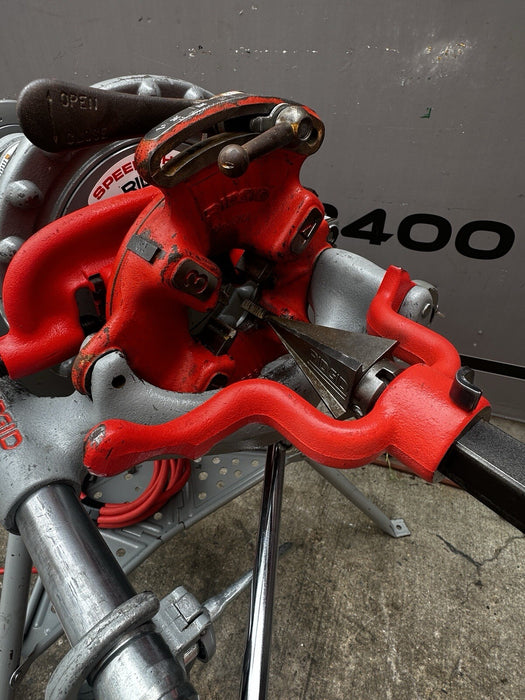Ridgid 300 T-2 Pipe Threader Threading Machine 811Die Oiler Works Great