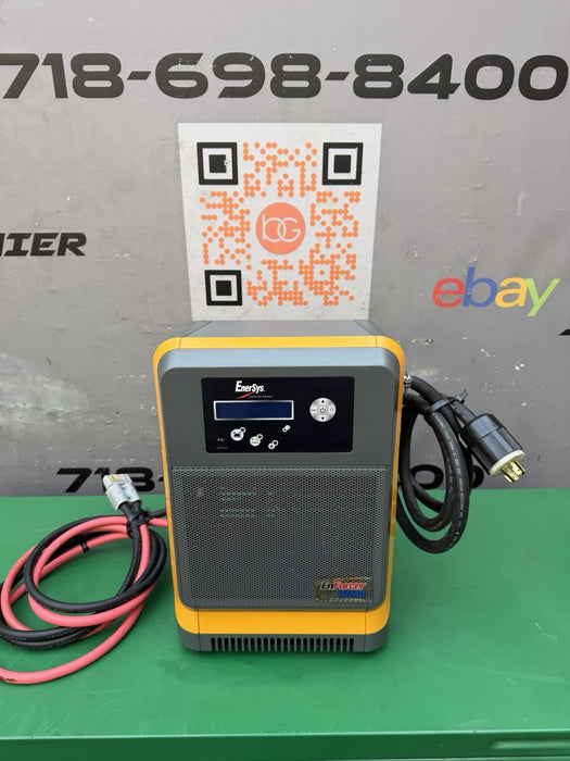 ENERSYS EI3-HL-4Y Enforcer IMPAQ Forklift Battery Charger 480V 3PH + Cables #17