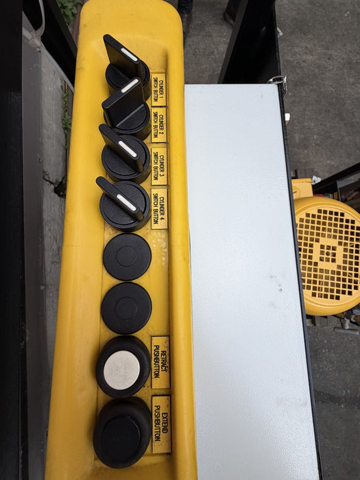 Enerpac SFP-404SJ Electric Hydraulic Pump 10,000 PSI 4 Outlets 10 Gal 460V