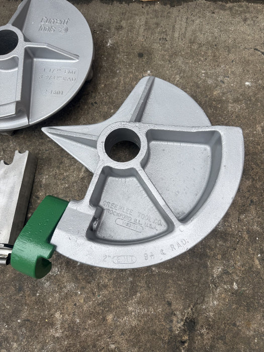 Greenlee Current Tool  1/2-2" EMT Shoes and Roller Supports for 555 Bender