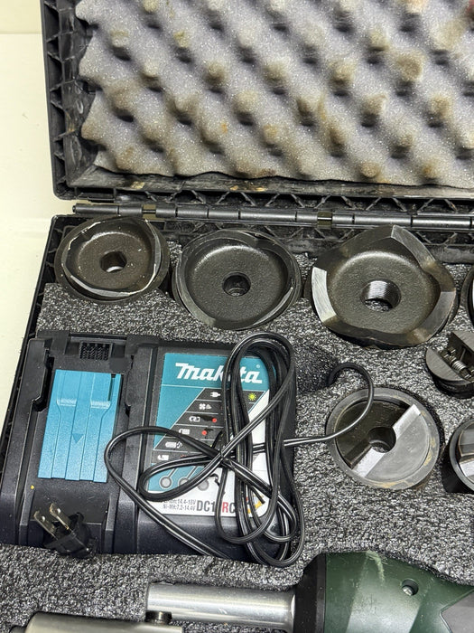 Greenlee LS100X Intelli-Punch 11-Ton Hydraulic Knockout Punch Set 1/2" - 4" #16