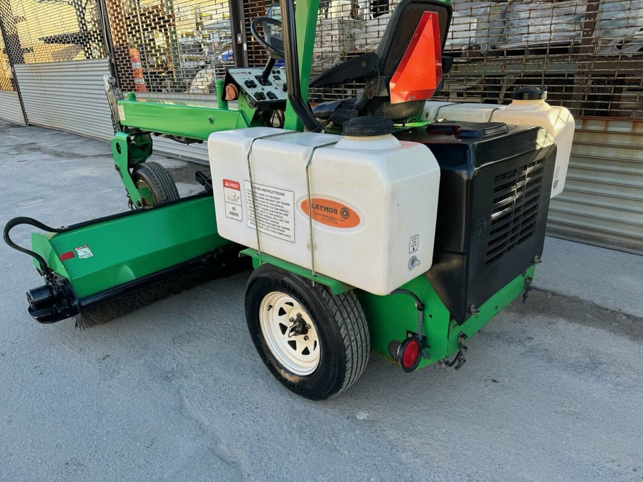 2018 Lay-Mor SM300 8' Hydrostatic Ride-On Broom Street Sweeper