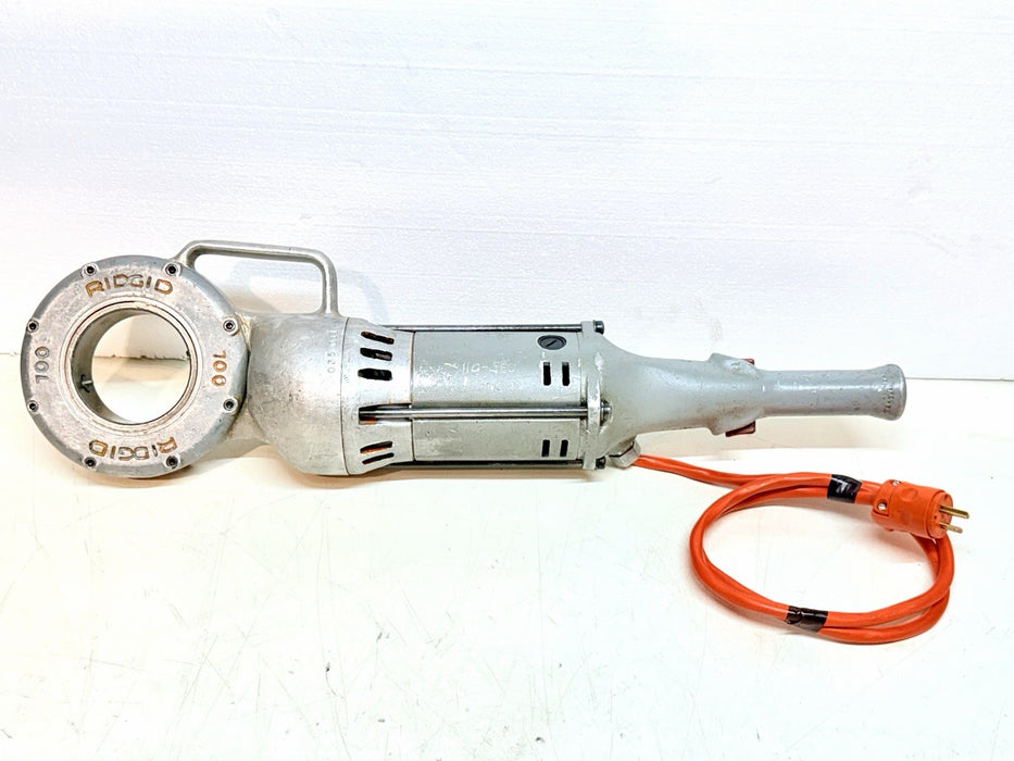 Reconditioned RIDGID 700 Power Drive Pipe Threader NEW BRUSHES CORD Xcellent BG2