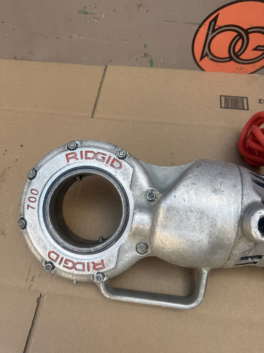 Ridgid 700 Power Drive Handheld Electric Pipe Threader Threading Machine. #6