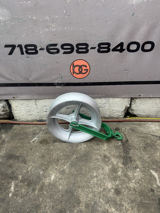Greenlee 18 inch  4000lbs  Sheave Cable Puller  Tugger.  Works Fine. 6/10 #5