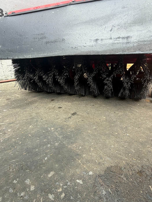 TORO 36" Walk-Behind Rotary Broom Kohler 208cc Power Steering Commercial #2