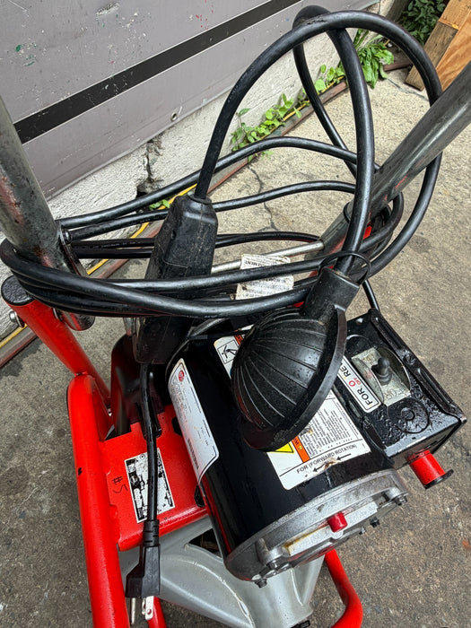 RIDGID K-400 Drain Cleaning Snake Auger 120V Drum Machine 3/8"x75' #4