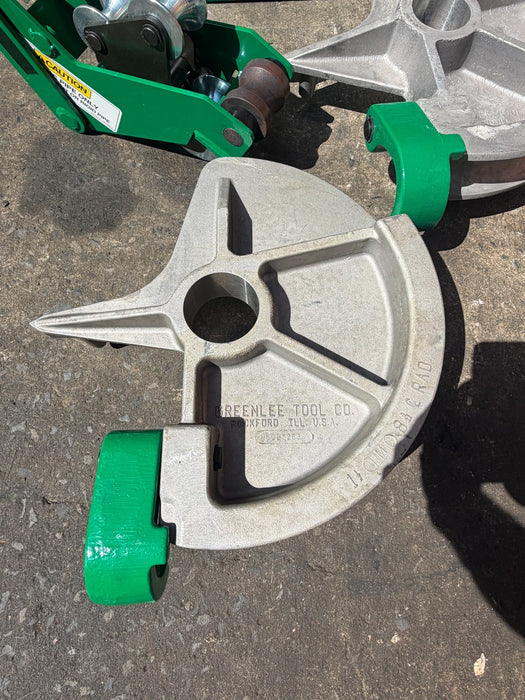 Greenlee IMC Shoe & Roller Set 1-1/2" 2" New Open Box Conduit Bender 1