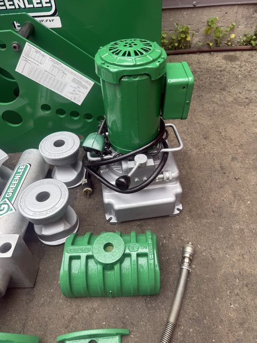 Greenlee 885 Hydraulic Pipe Bender 1-1/4”-5” Rigid Pipe.  8/20