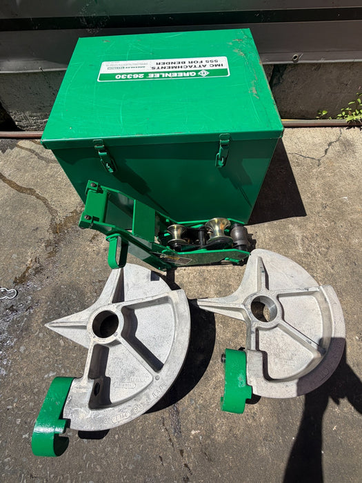 Greenlee IMC Shoe & Roller Set 1-1/2" 2" Conduit Bender Parts New Open Box