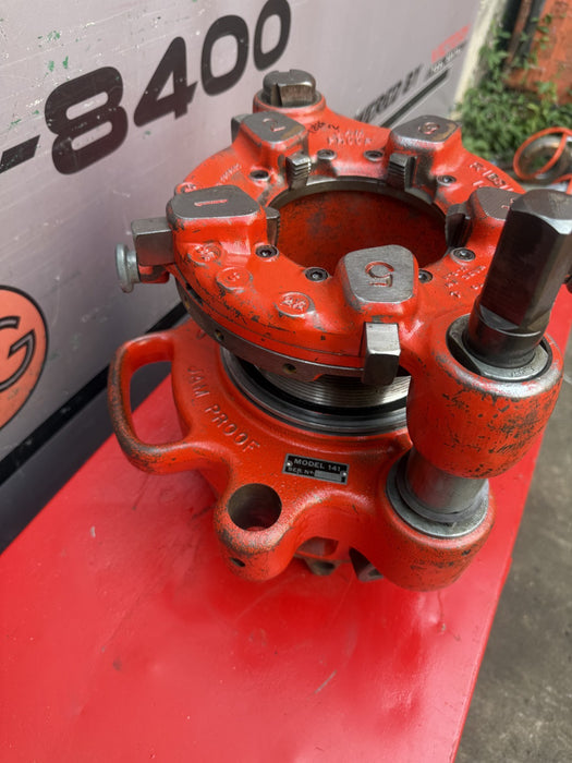 RIDGID 141 Jam Proof Receding Geared Pipe Threader 2-1/2"-4" Great Condition.  2