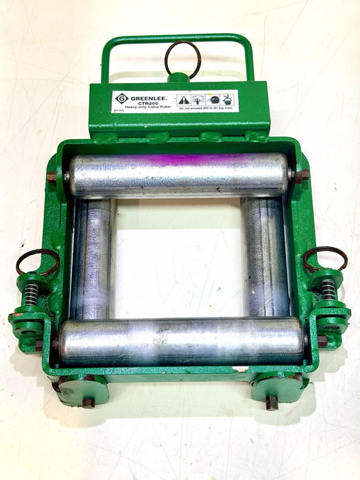 Greenlee CTR200 Roller, Cable-Heavy Duty