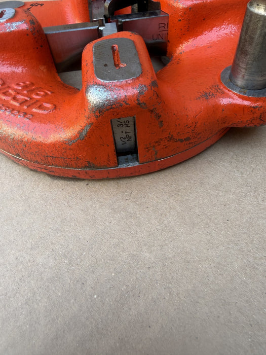 Ridgid 97075 815A Self-open Die Head  1/2 to 3/4 inch Teeth.  Mint Condition.