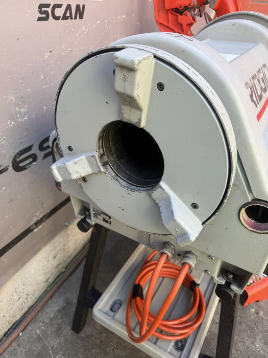 RIDGID 1224 Pipe Threading Machine 1/2” - 4” w/ 2 Die Heads. Best on Ebay. #2