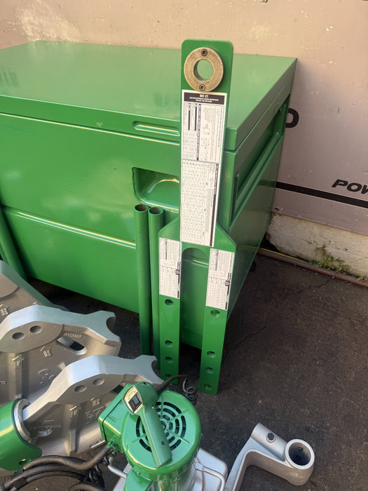 GREENLEE 881  Hydraulic Pipe Bender 2-1/2" to 4", with a 960 Pump  Great Shape!
