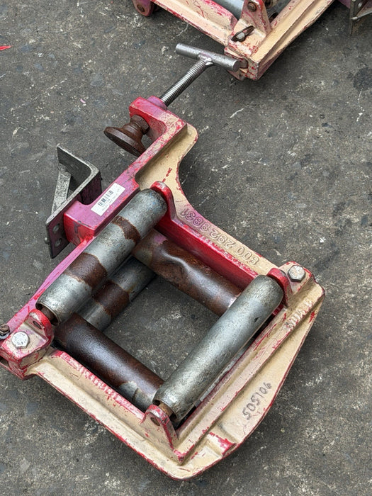 3 Clamp-on Tray Rollers HB1A-6" His Business mfg. 6” 4 Sided Roller Set Of 3