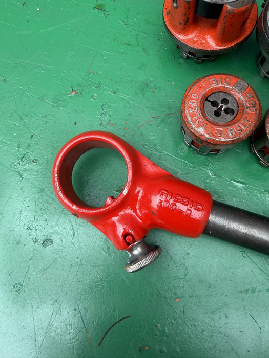 Ridgid 00-RB Bolt Threader Die Heads.  Great Set.  #5