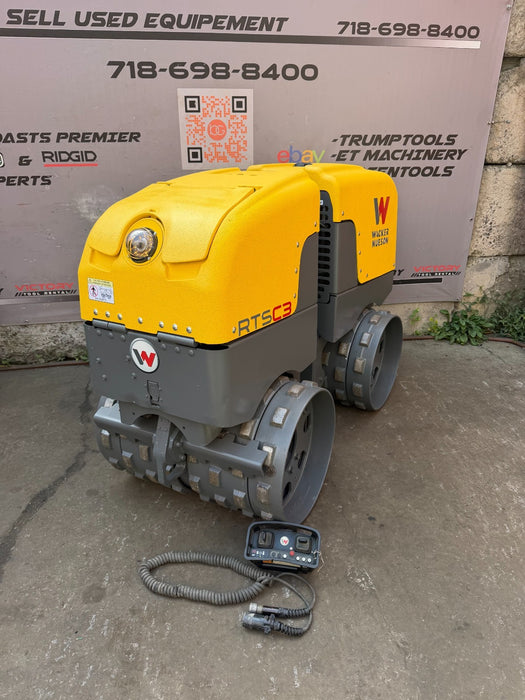 2018 Wacker Neuson RTSC3 |Refurb'd| New Drive Motors | Raptor Lined | 226 HRS