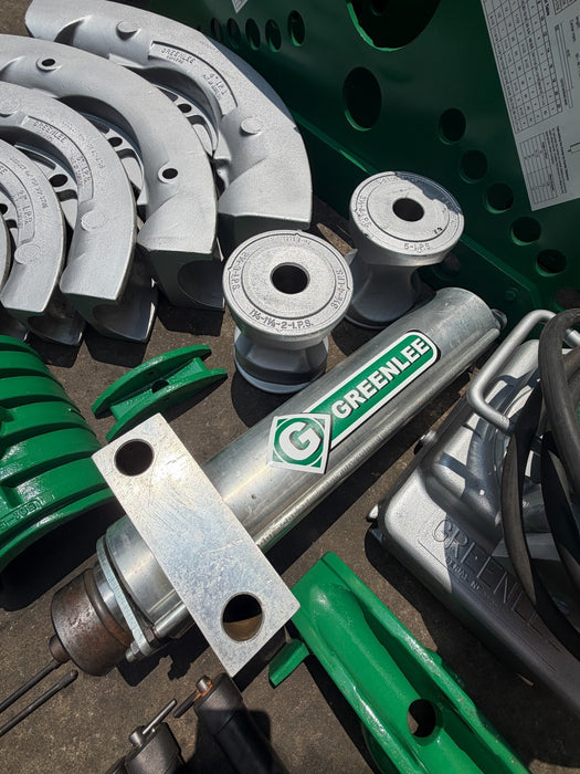 Greenlee 885 Hydraulic Bender 1 1/4"-4" Rigid Pipe w/ 960 Pump & Warranty