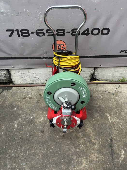 SPARTAN TOOL MODEL 300 DRAIN CLEANING MACHINE, New Condition.