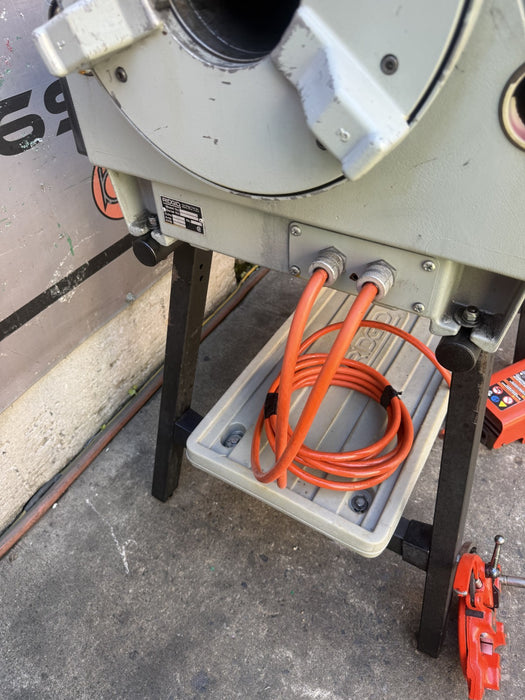 RIDGID 1224 Pipe Threading Machine 1/2” - 4” w/ 2 Die Heads. Best on Ebay. #2