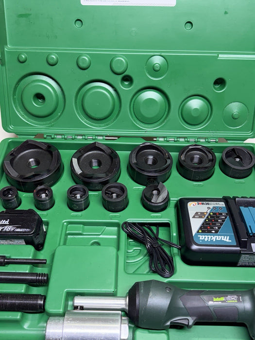 GREENLEE LS100X11SB4X INTELLI PUNCH 1/2" - 4" BATTERY POWERED KNOCKOUT PUNCH #14