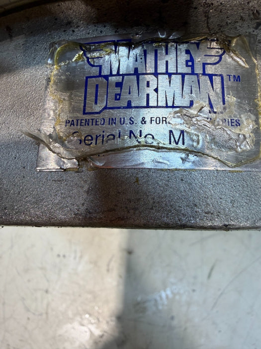 Mathey Dearman 1SA Pipe Beveling Machine 3-8" Pipe Cutting Beveler Used