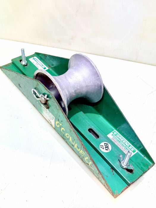 Greenlee 659 22" Tray-Type Cable Pulling Sheave BG17