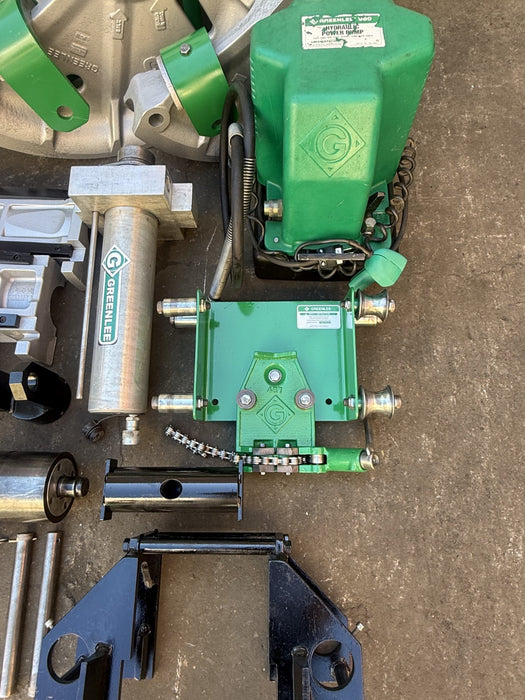GREENLEE 881CT CAM TRACK   Pipe Bender 2-1/2-4" EMT RIGID IMC, PUMP, TABLE 10/20