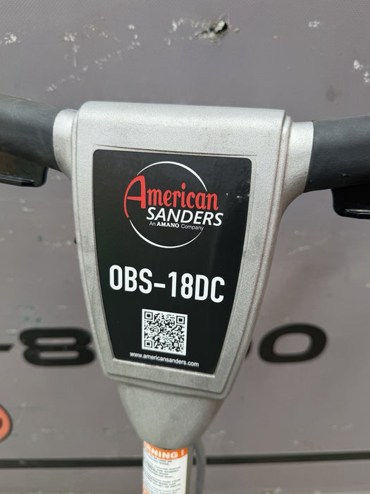 American Sander Used Clarke OBS-18DC Orbital Square Buff Floor Sander Polish
