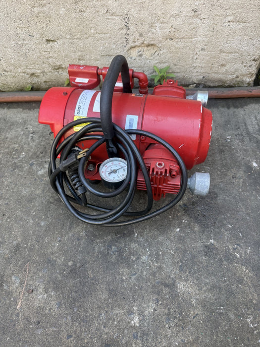 GAST  Vacuum Pump for Milwaukee Dewald Core Drill 1VBF-25-M100X.  Mint Condition