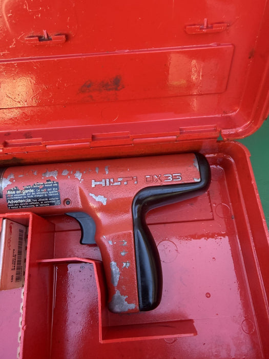 HILTI DX 35 Powdered Actuated Concrete Nail Stud Gun Works #5