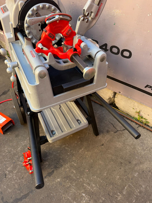 2024 RIDGID 535 V3 Pipe Threading Machine & 2 811A Dies and Teeth MINT!! ET1