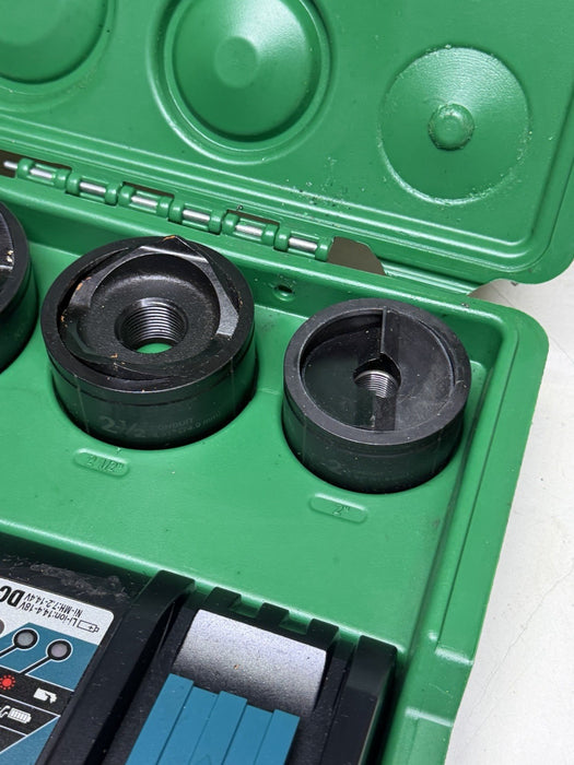 GREENLEE LS100X11SB4X INTELLI PUNCH 1/2" - 4" BATTERY POWERED KNOCKOUT PUNCH #14