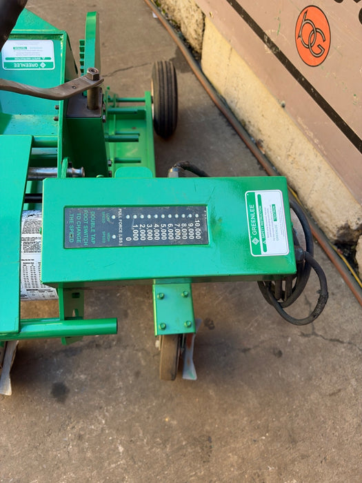 Greenlee UT10 Cable Puller w/ Mobile VersiBoom, 2.5-5" Adapters, 10000lb