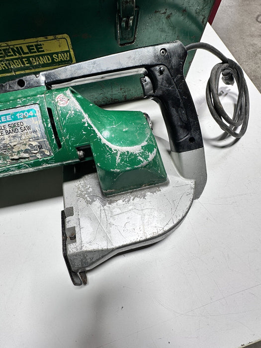 Greenlee 1304 Variable speed Portable Bandsaw & Case
