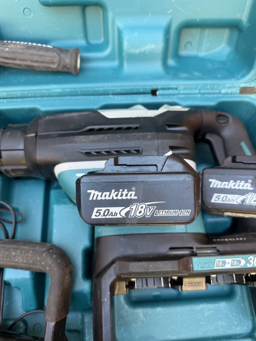 NEW Makita XRH07 36V 2X 18V LXT AVT Rotary Hammer Ground Rod Driver SDS MAX #4