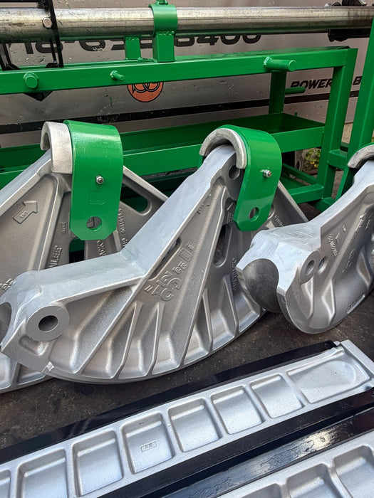 Greenlee 881ct Hydraulic Bender Set Mobile Cart 980 Pump 2.5"-4" Conduit