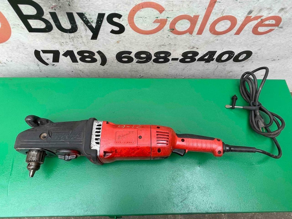 Milwaukee Super Hawg Right Angle Drill 120 volts Works Great #1