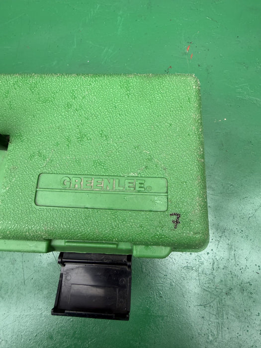 Greenlee 796 Ratchet Cable Bender W/Case