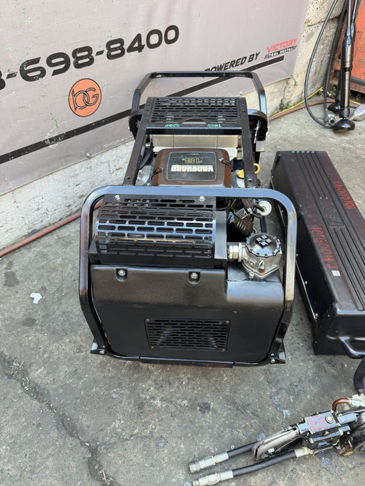 ICS Hydraulic Power Unit 890F4P95 and Concrete Saw 890F4 121HRS Great Condition