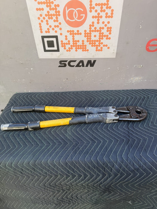 Kearney Manual Compression Crimper 26" Nice Condition #1