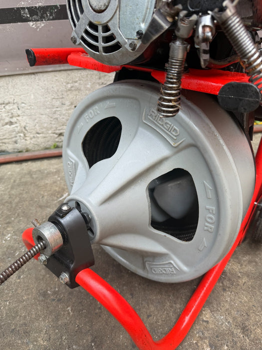 RIDGID K-400 Drain Cleaning Snake Auger Drum Machine 120V 75ft Cable #3