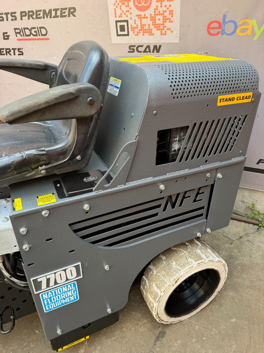 2019 National 7700 Ride-On Floor Scraper – Professionally Raptor Lined, 850 Hrs