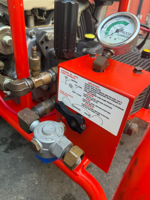 RIDGID KJ-3100 Water Jetter 3000 PSI 5.5 GPM Drain Cleaner 2-10" Lines Portable