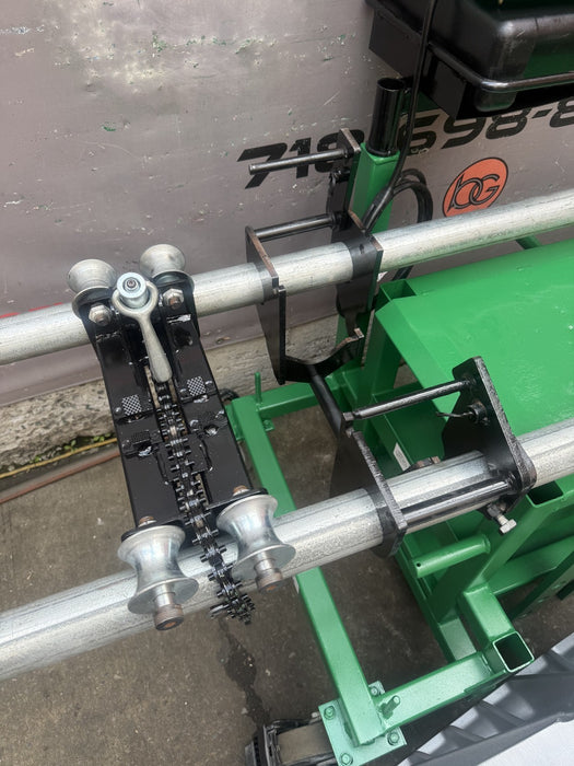 Greenlee 881CT Hydraulic  Bender 2.5-4” Rigid EMT 980 Pump Mobile Table "MINT"