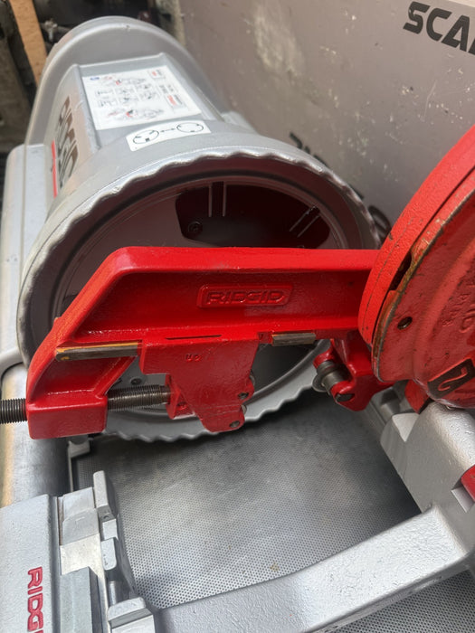 Ridgid 1224 PIPE Threader  1/2"-4" Threading Machine with Dies.