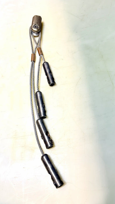 Greenlee 629 624 Four Clamp Cable Pulling Grip With Clevis For Cable Puller BG3