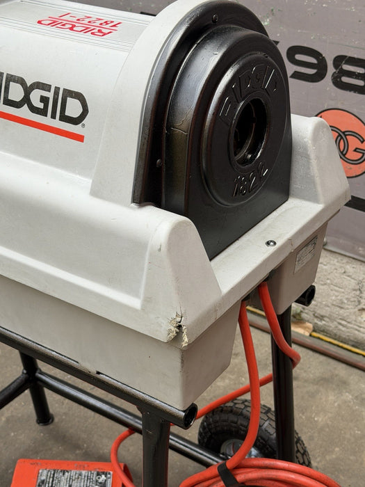 RIDGID® 1822-I Auto Chuck Pipe Threader with 811A Die & Cart, Excellent ✅