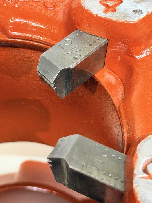 RIDGID 4PJ Jam proof pipe threader die head 2-1/2 to 4" + 2-1/2” Teeth REFURBISH